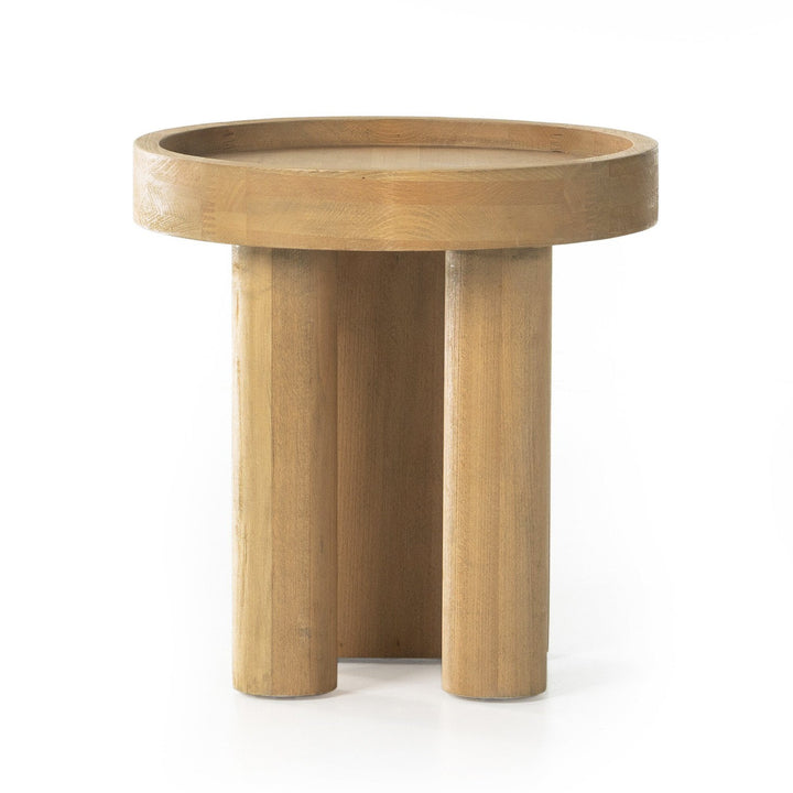 Swell End Table - Natural Beech