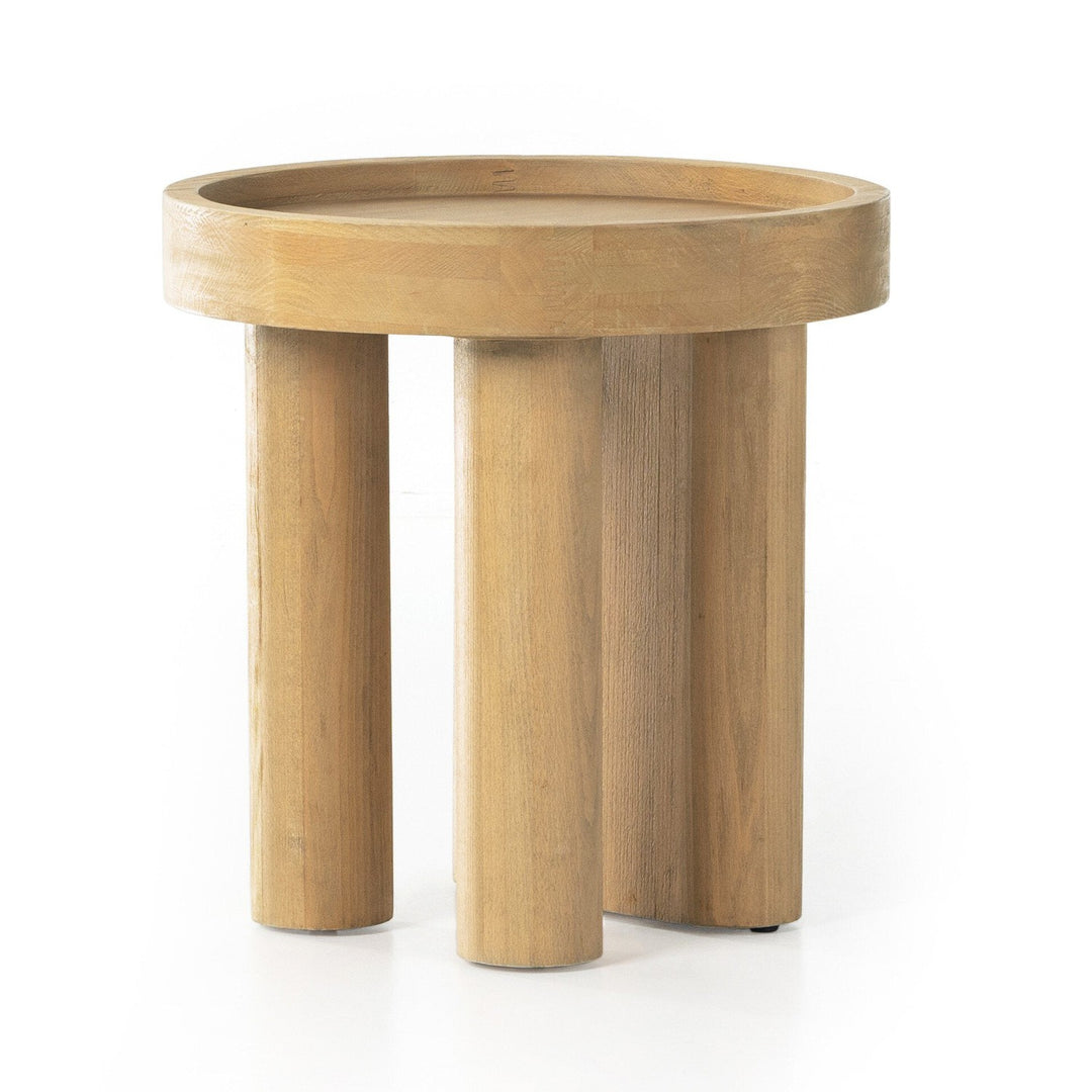 Swell End Table - Natural Beech