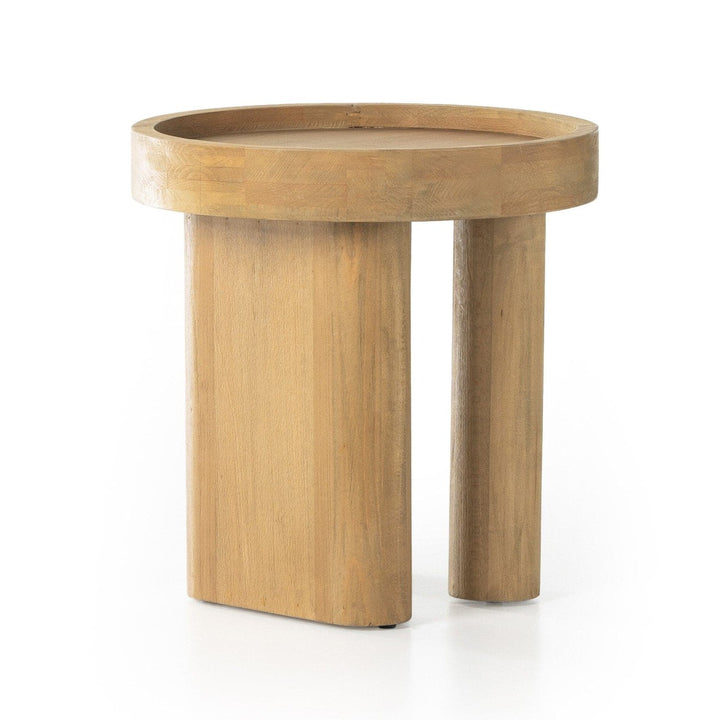 Swell End Table - Natural Beech