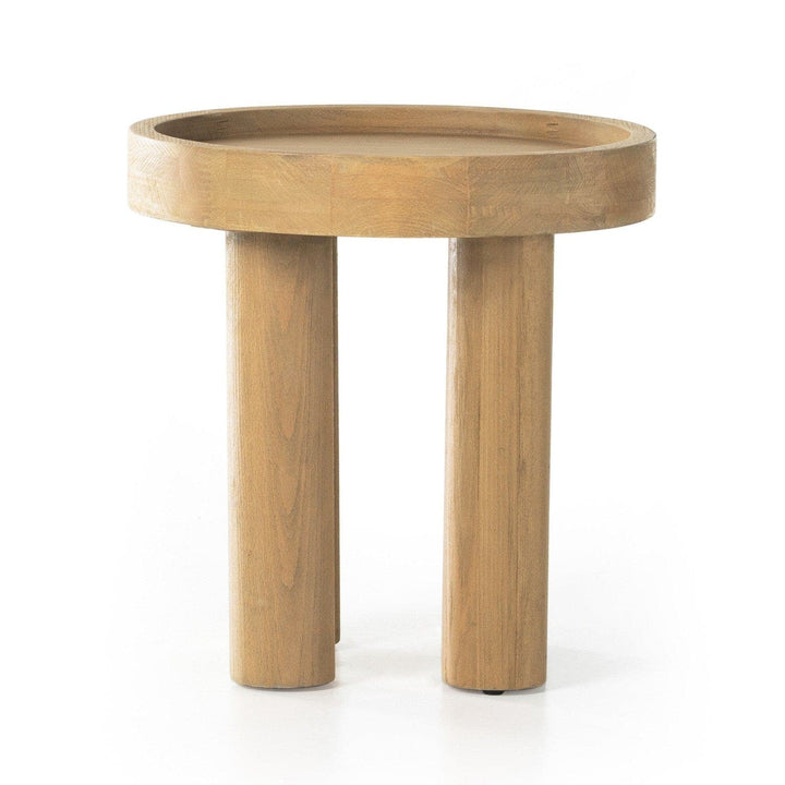 Swell End Table - Natural Beech