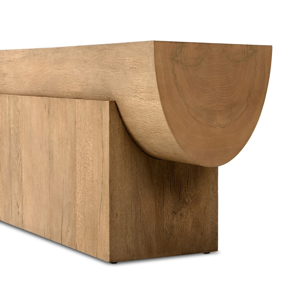 Elijah Console Table - Rustic Oak