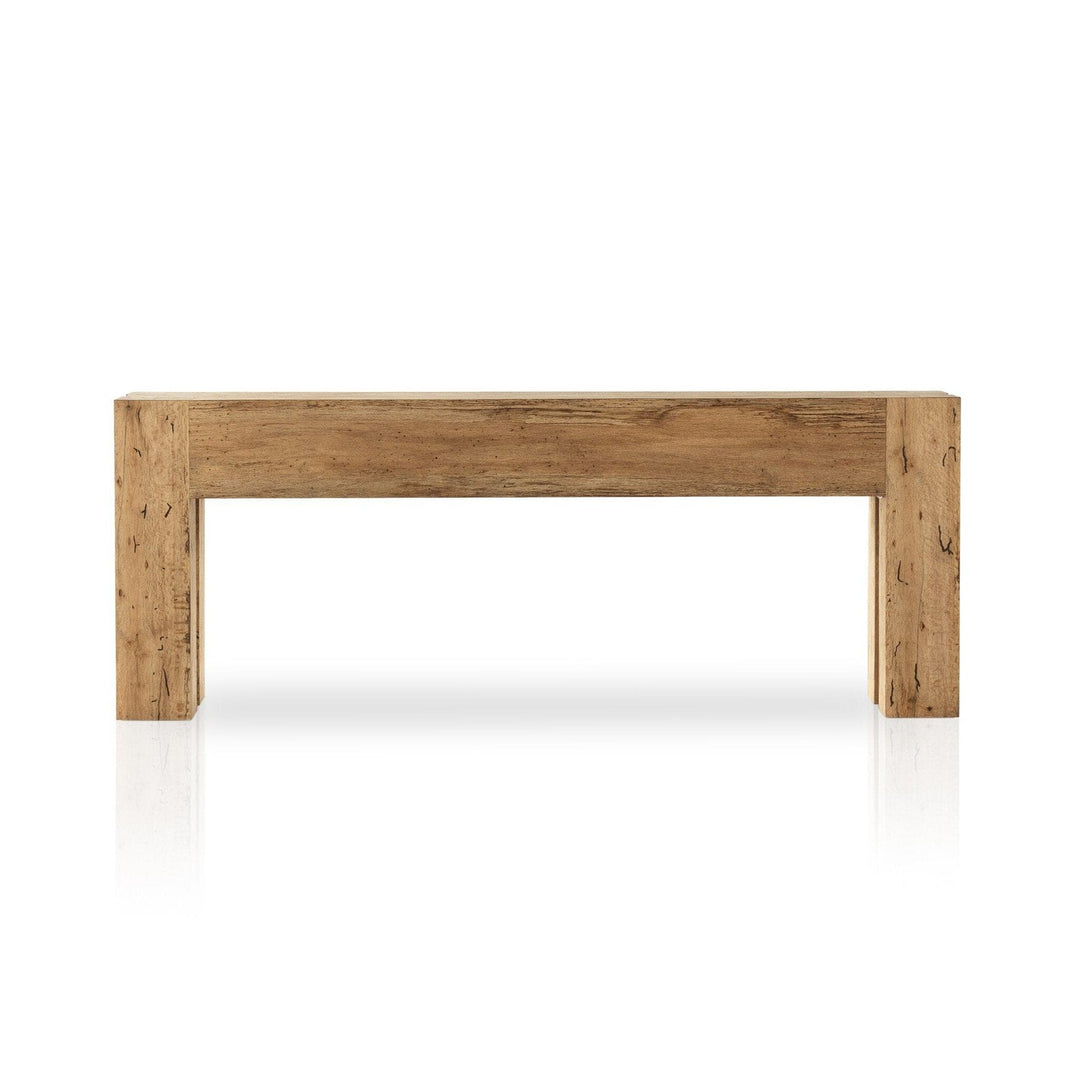 Ashford Console Table - Rustic Wormwood Oak