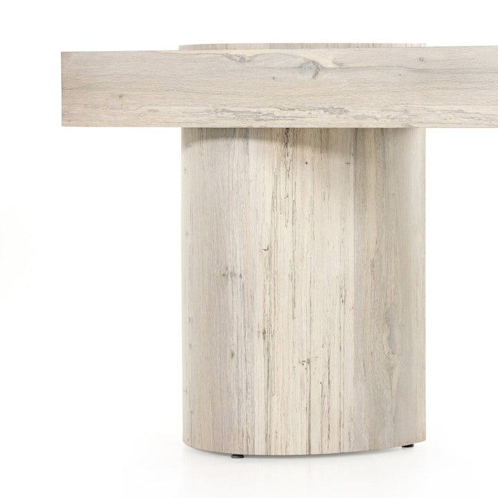 Emery Console Table - Bleached Spalted Oak