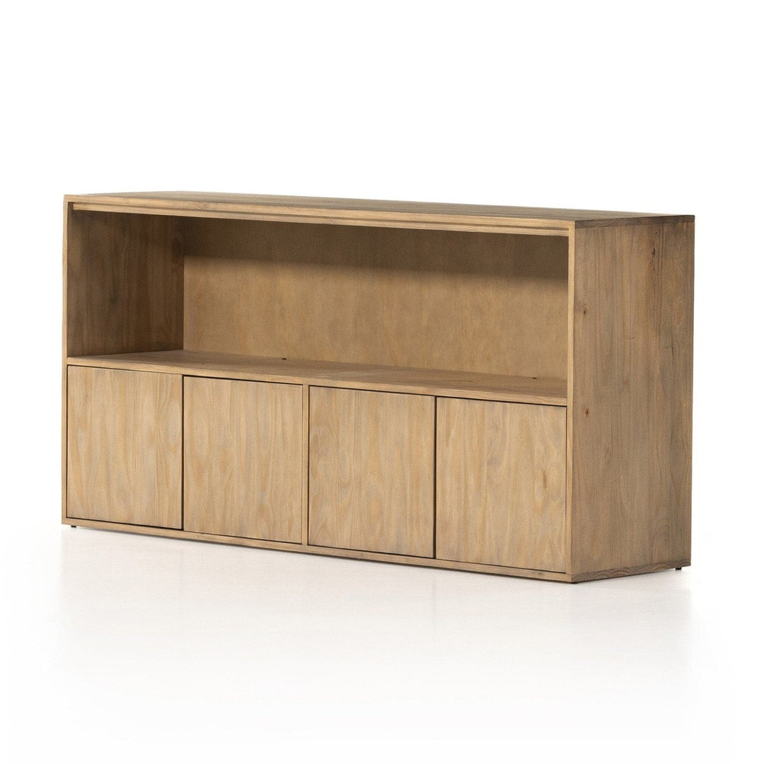 Asher Media Console - Smoked Pine