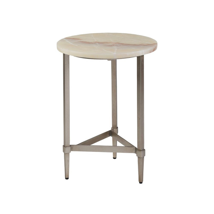 Side Tables Benton Round Spot Table - Champagne