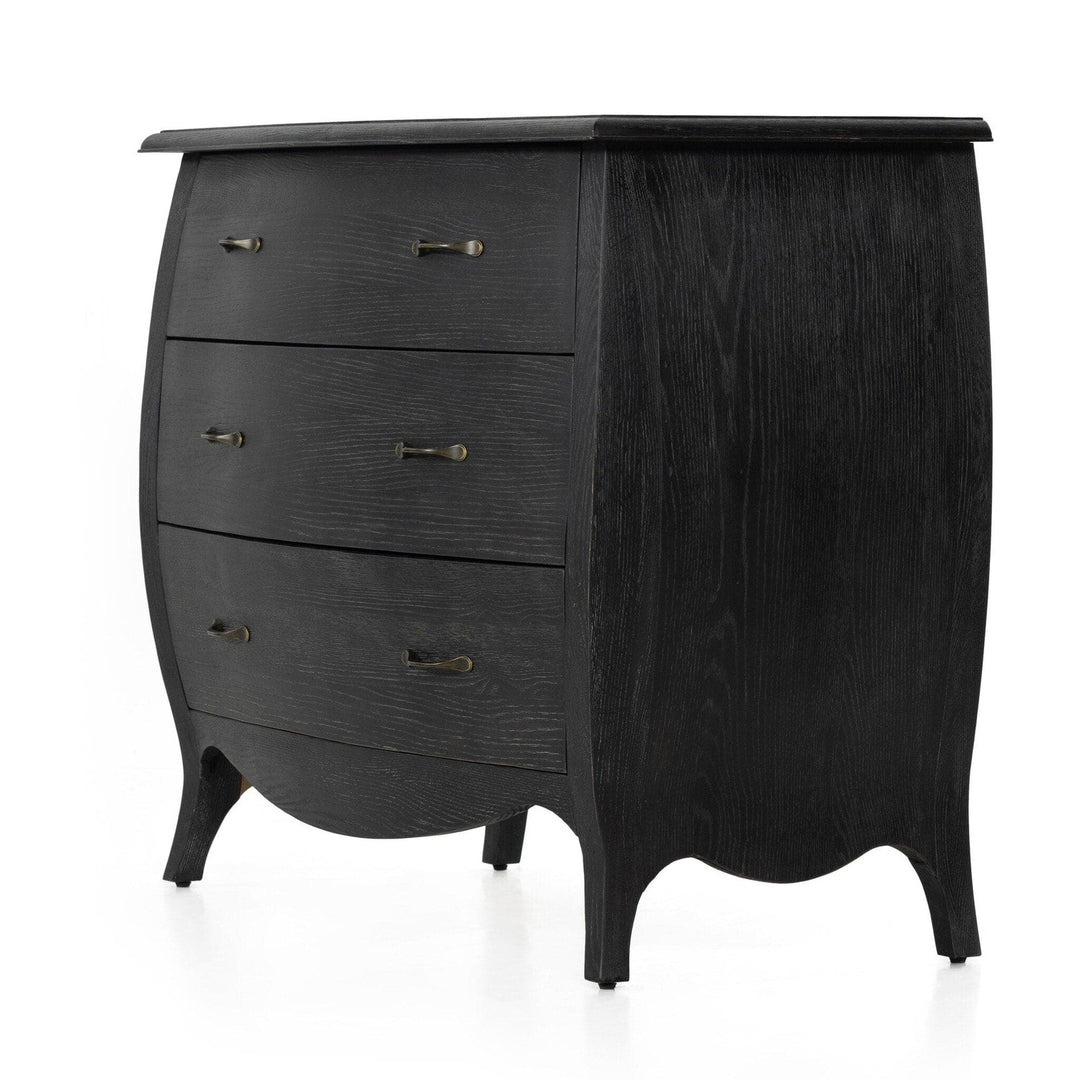 Genevieve Chest - Distressed Black Oak