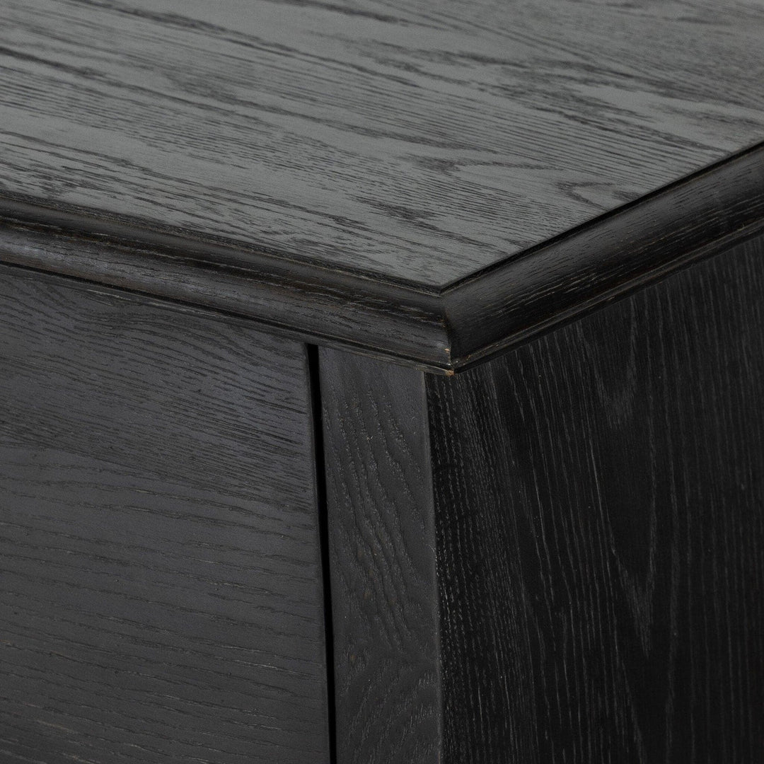 Genevieve Chest - Distressed Black Oak