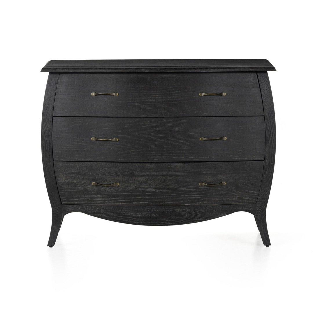 Genevieve Chest - Distressed Black Oak