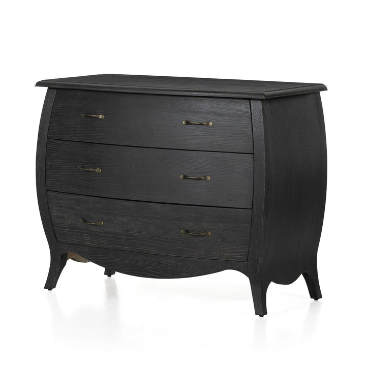 Genevieve Chest - Distressed Black Oak