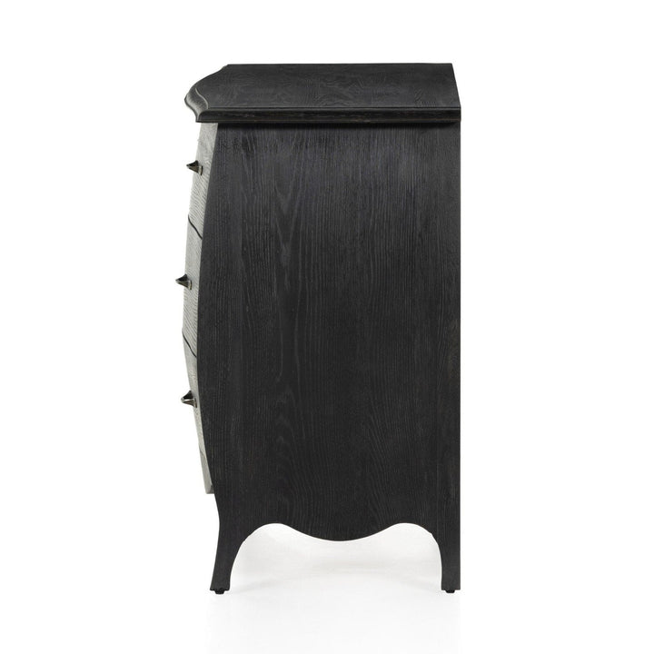 Genevieve Chest - Distressed Black Oak