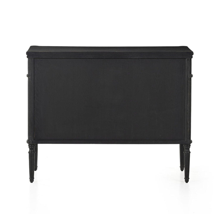 Marseille Chest - Distressed Black Oak