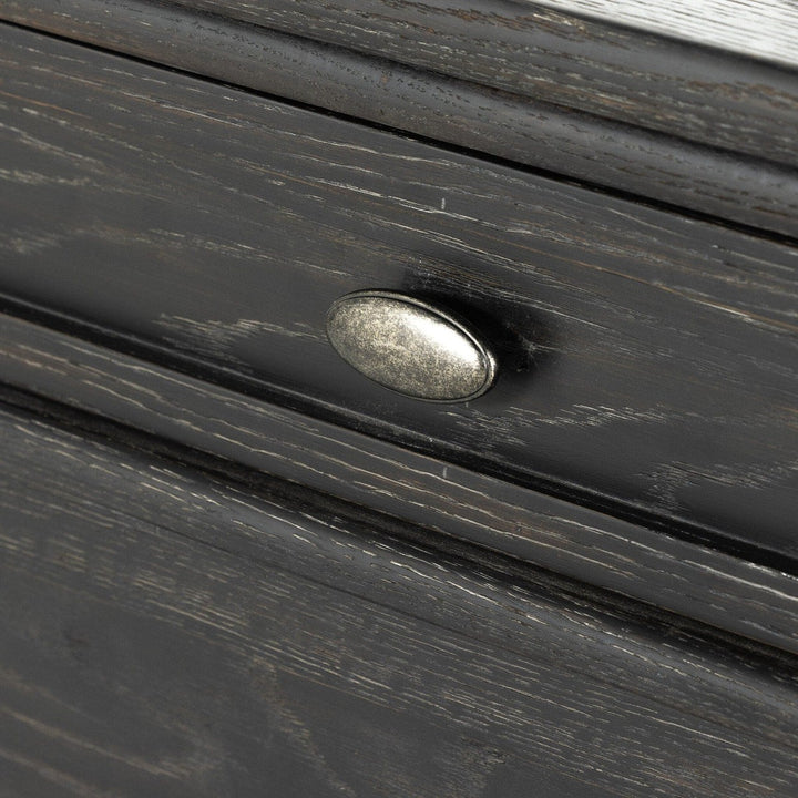 Marseille Chest - Distressed Black Oak