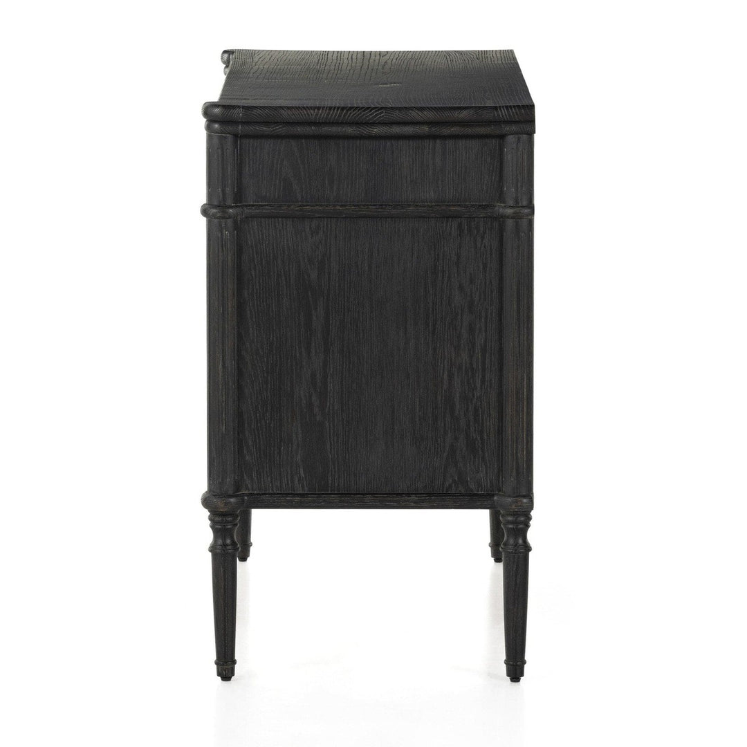 Marseille Chest - Distressed Black Oak