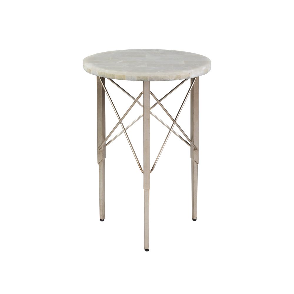 Side Tables Bernard Round Spot Table - Champagne