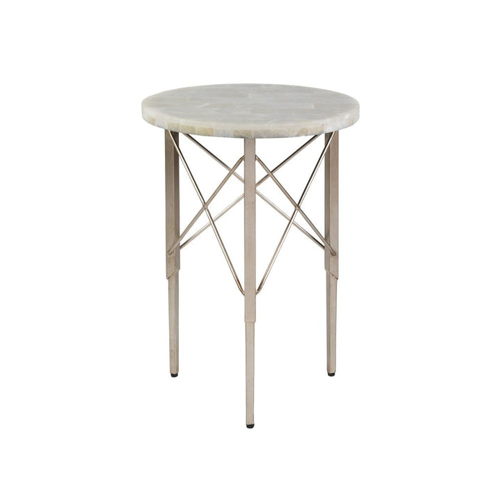 Side Tables Bernard Round Spot Table - Champagne