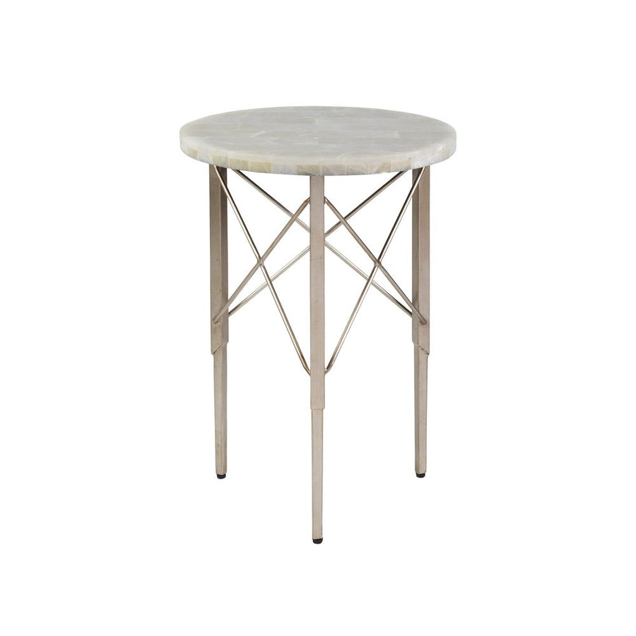Side Tables Bernard Round Spot Table - Champagne
