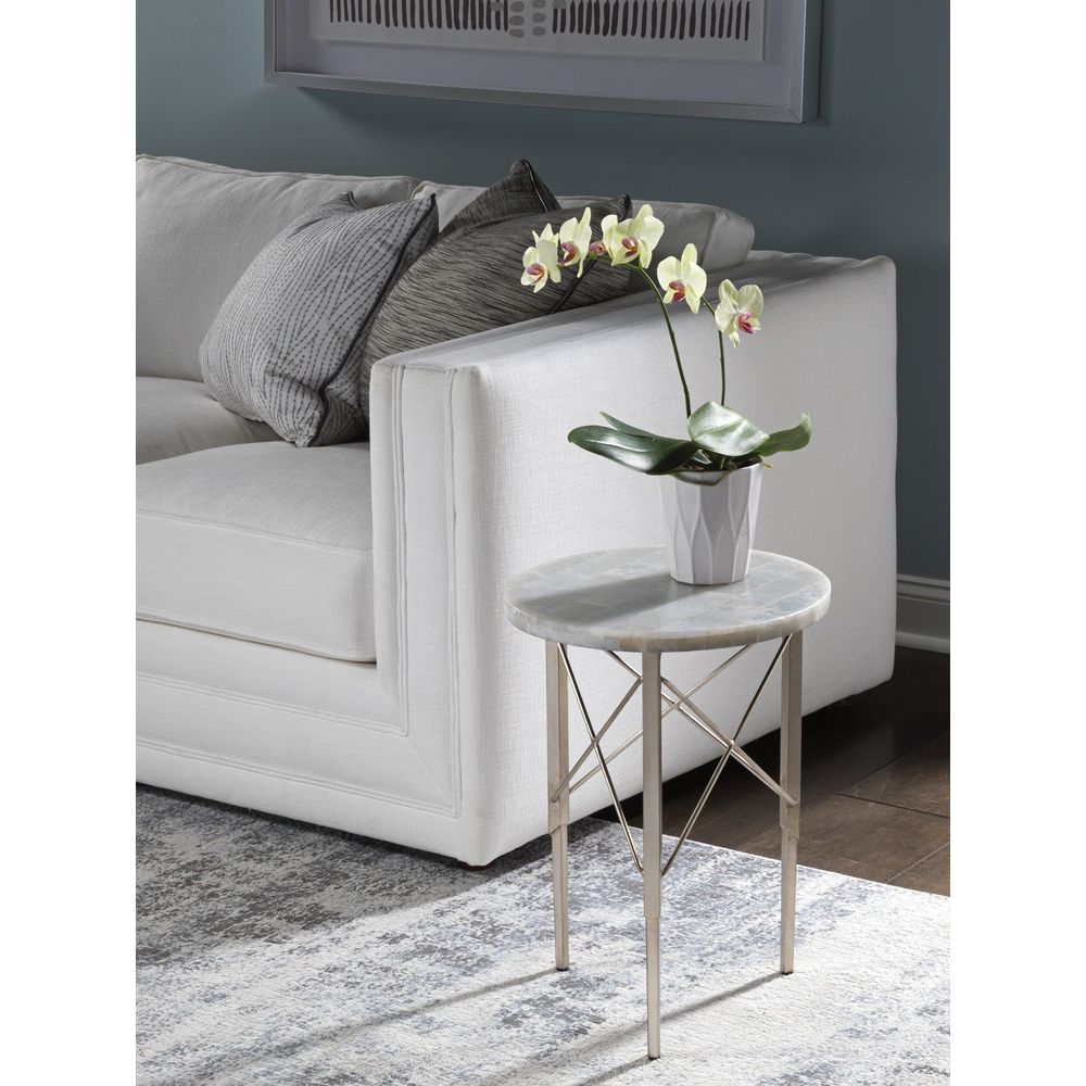 Side Tables Bernard Round Spot Table - Champagne