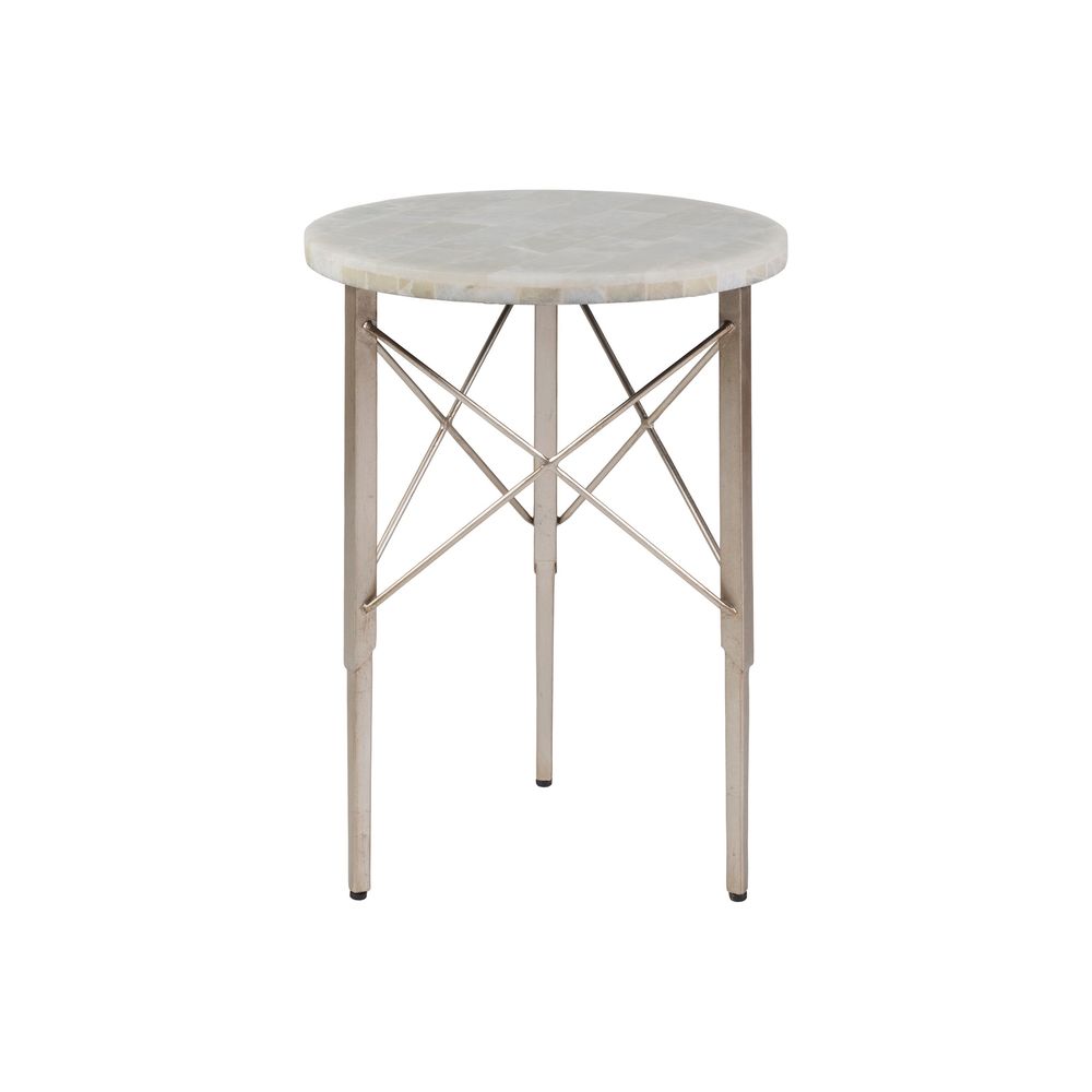 Side Tables Bernard Round Spot Table - Champagne