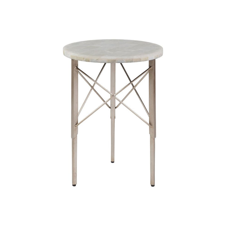 Side Tables Bernard Round Spot Table - Champagne