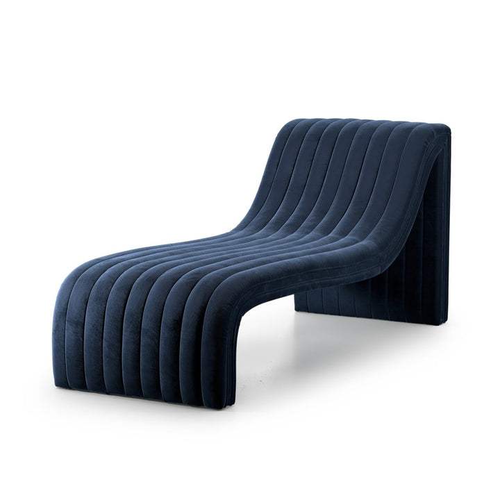 Donovan Chaise Lounge - Sapphire Navy