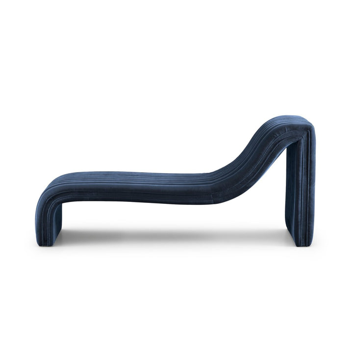 Donovan Chaise Lounge - Sapphire Navy