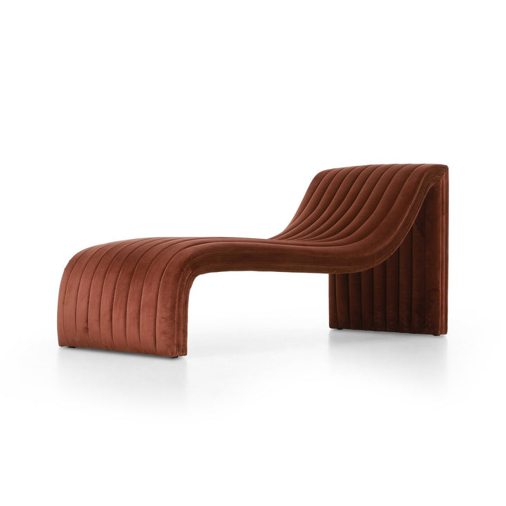 Donovan Chaise Lounge - Surrey Auburn