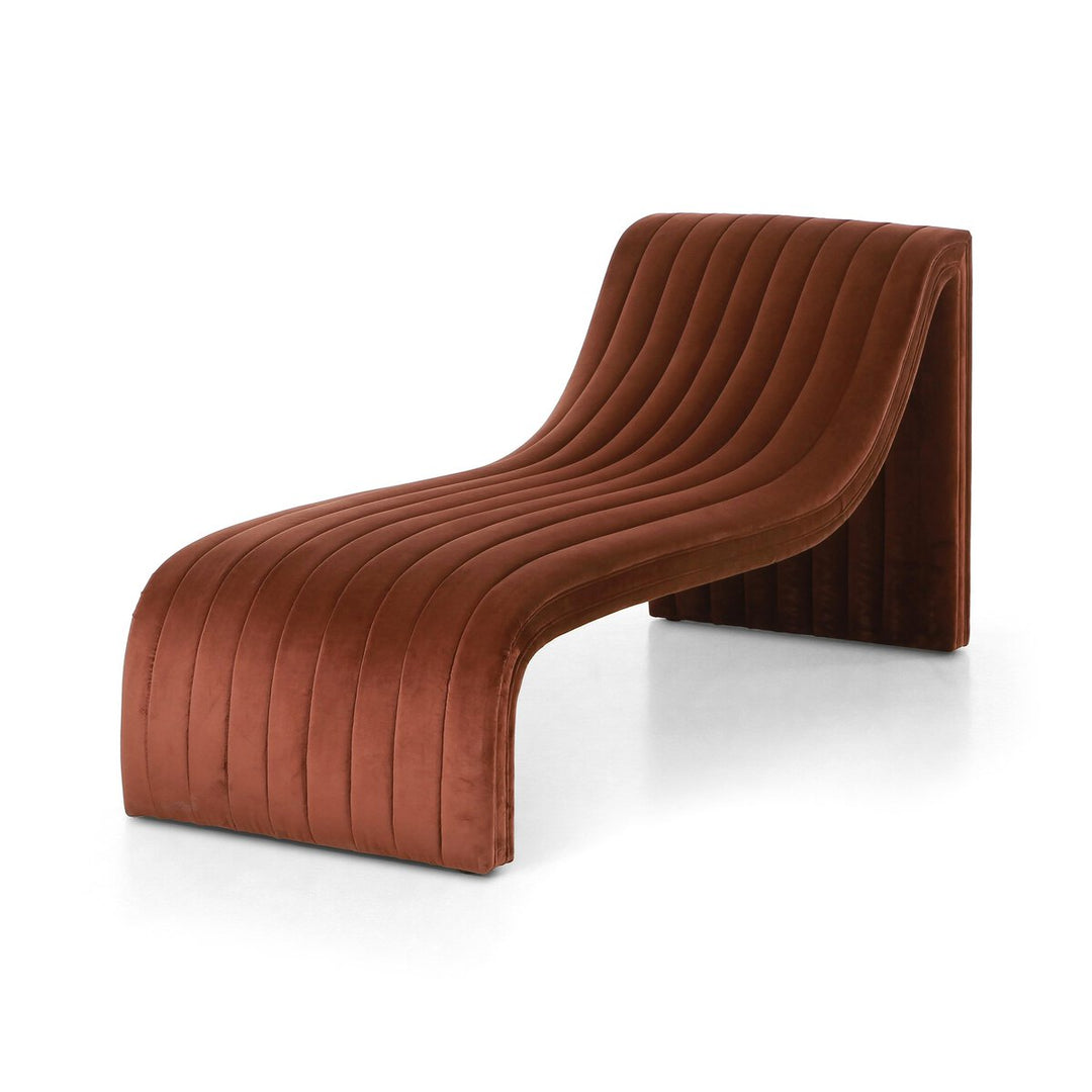 Donovan Chaise Lounge - Surrey Auburn