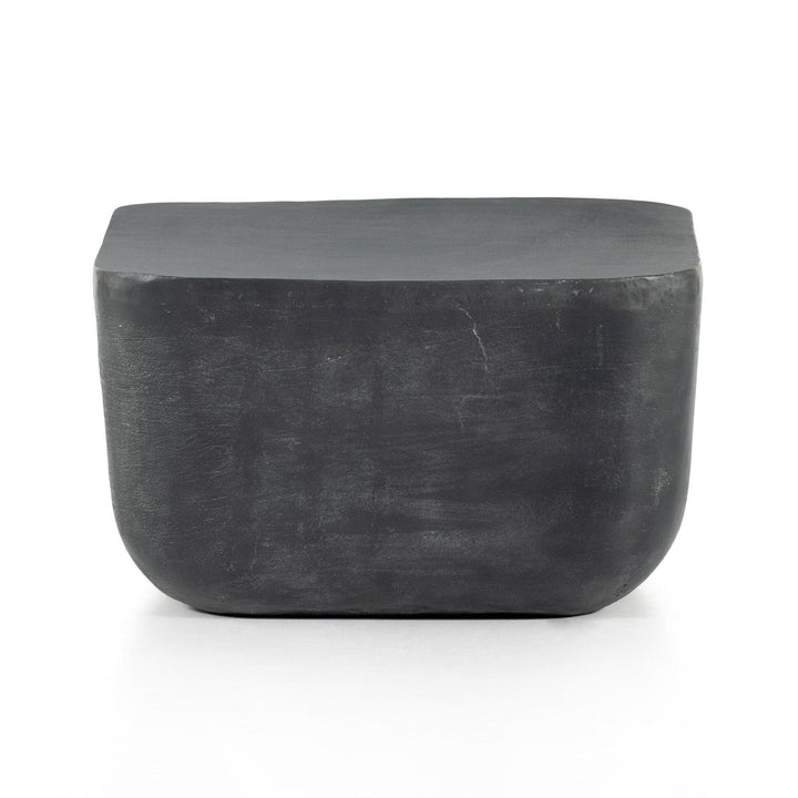 Thyme Square Outdoor End Table - Aged Grey