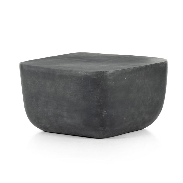 Thyme Square Outdoor End Table - Aged Grey