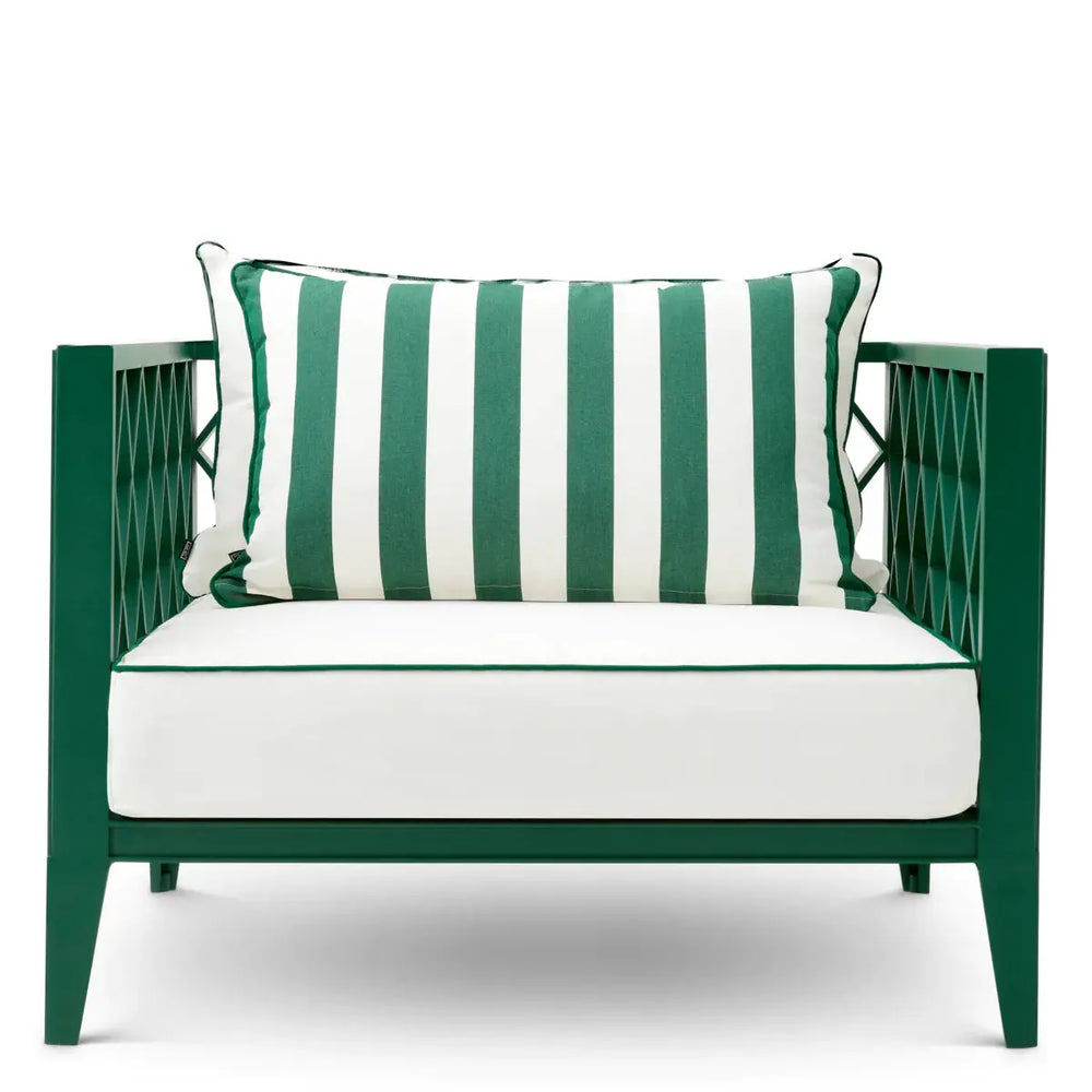 Outdoor Chair Ocean Club Green Blaise Off-White Florent Green - image 2
