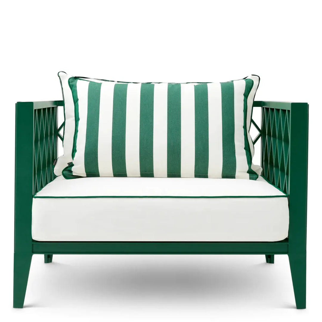 Outdoor Chair Ocean Club Green Blaise Off-White Florent Green - image 2