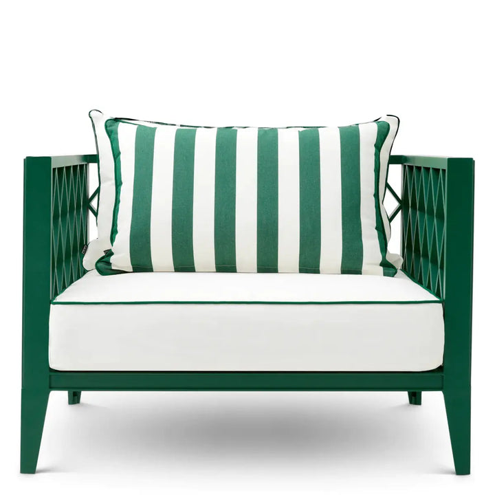 Outdoor Chair Ocean Club Green Blaise Off-White Florent Green - image 2