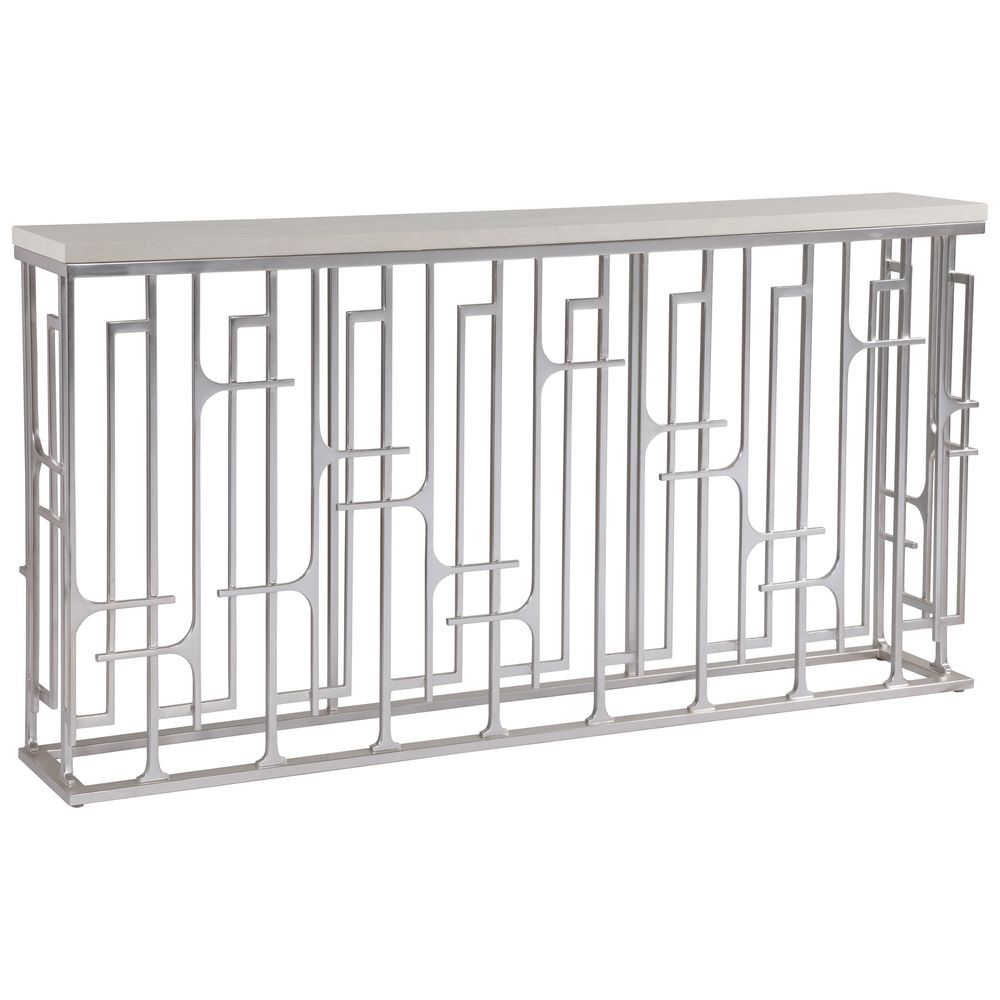 Console Tables Mar Monte Grate Console - Taupe