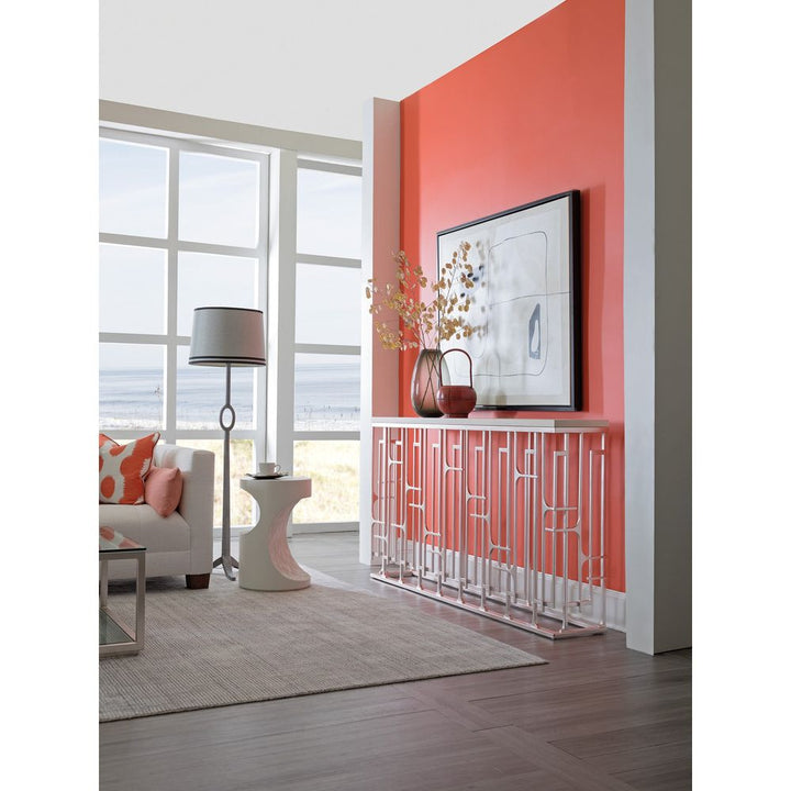 Console Tables Mar Monte Grate Console - Taupe