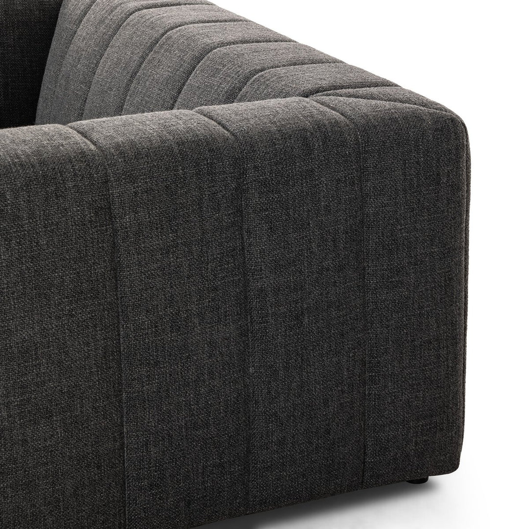 Ashford Channeled Sofa - 71" - Saxon Charcoal