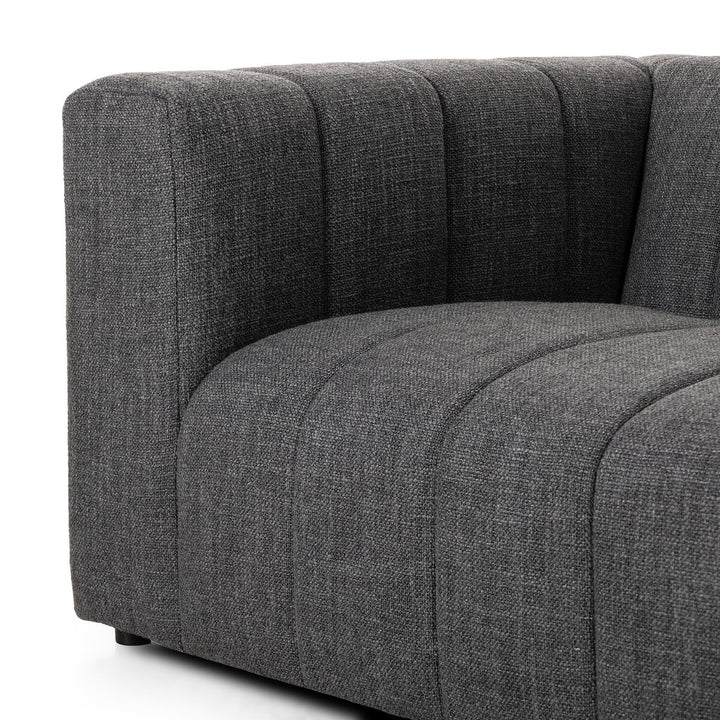 Ashford Channeled Sofa - 71" - Saxon Charcoal