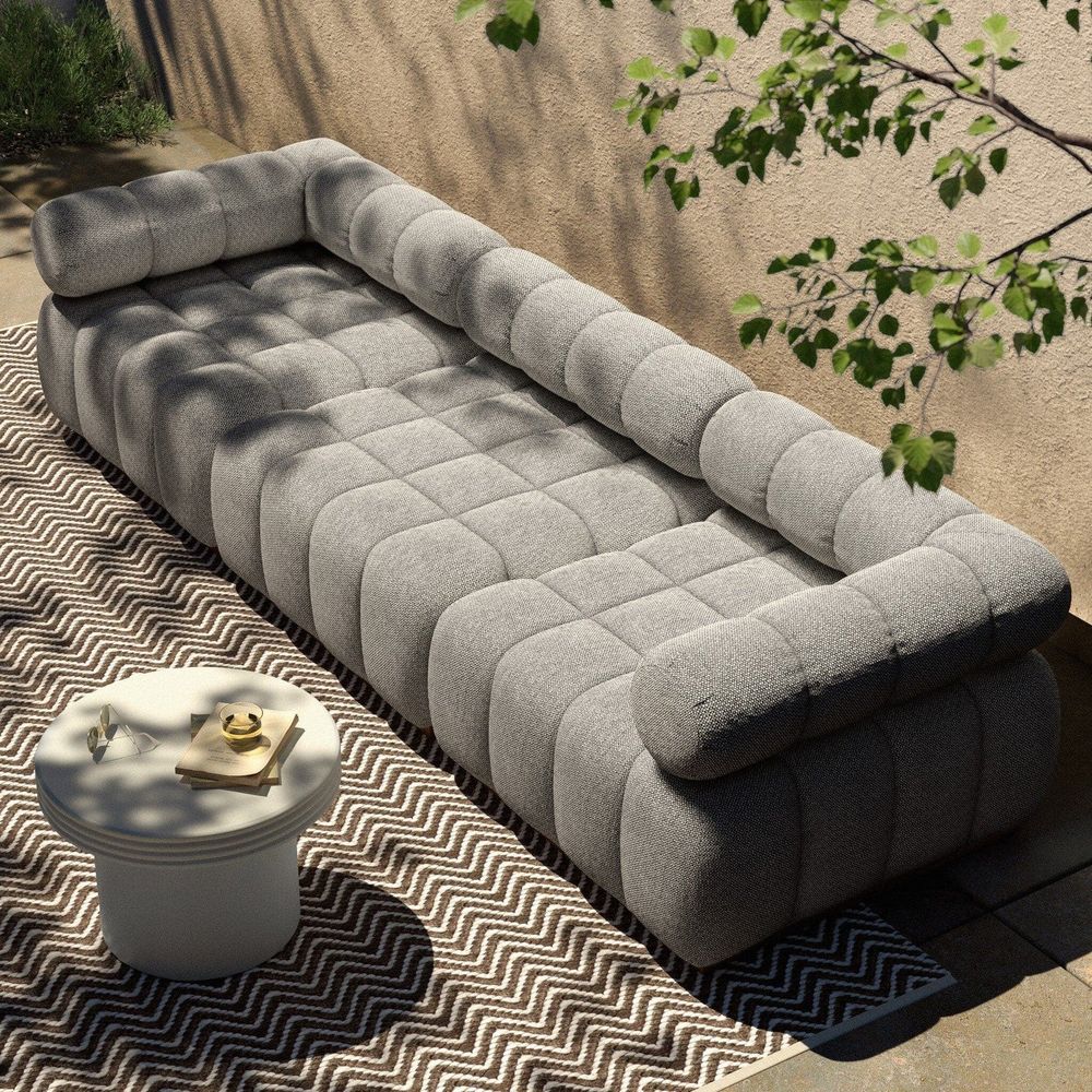 Outdoor Sofas & Sectionals Fairbanks Outdoor 3-Piece Sectional - Faye Ash