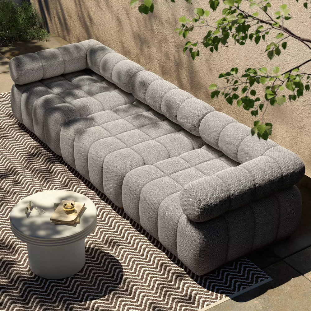 Roma Outdoor Sectional Pieces-Four Hands-FH-226935-001-Outdoor SectionalsArmless Piece-2-France and Son