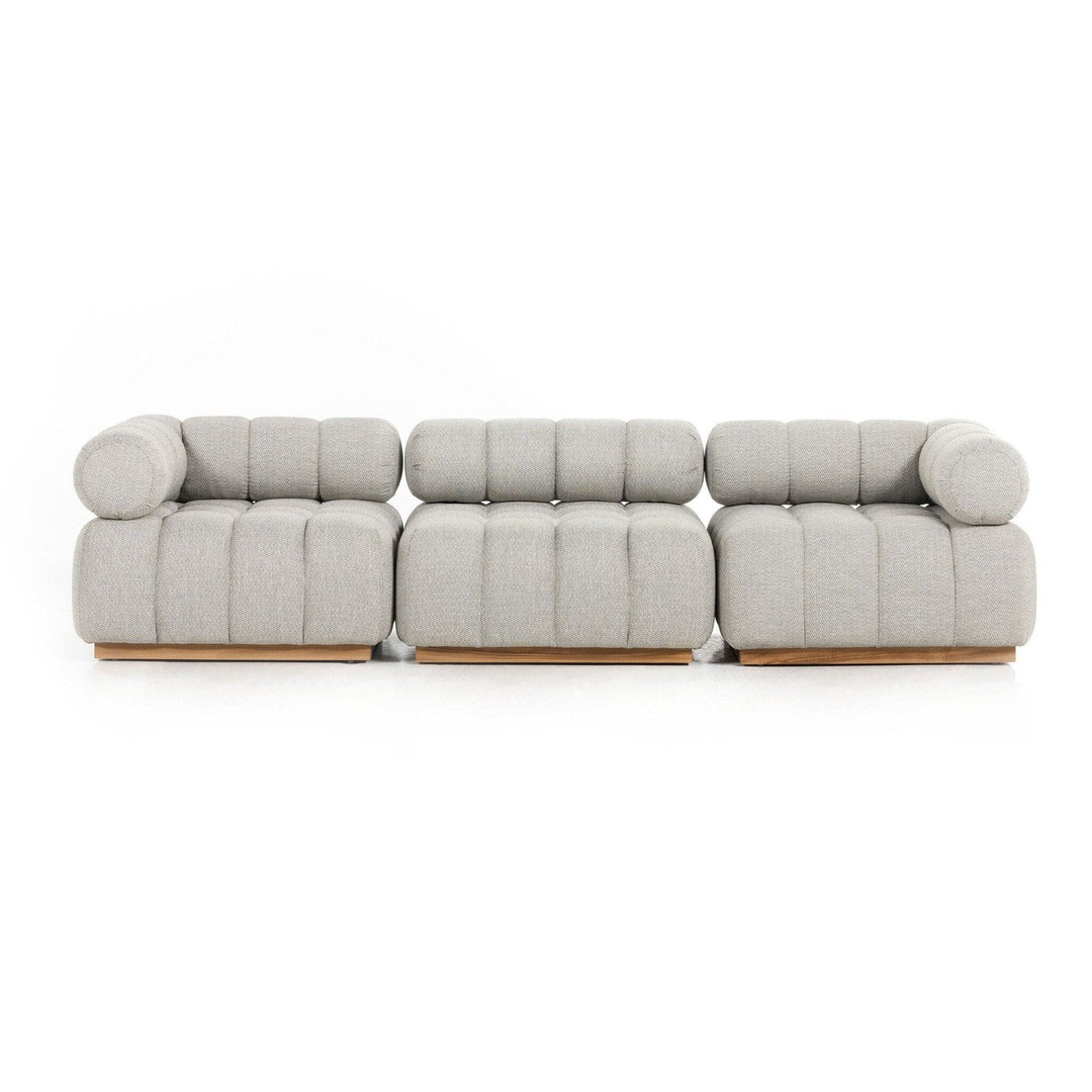 Venice Outdoor 3-Piece Sectional - Faye Ash