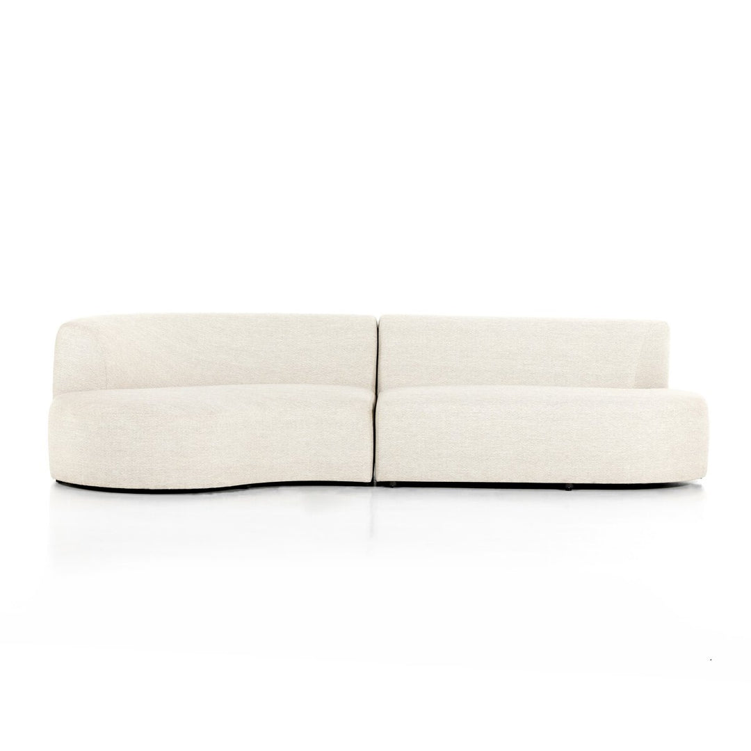 Pearl Outdoor 2-Piece Sectional - Left Arm Facing - Faye Sand