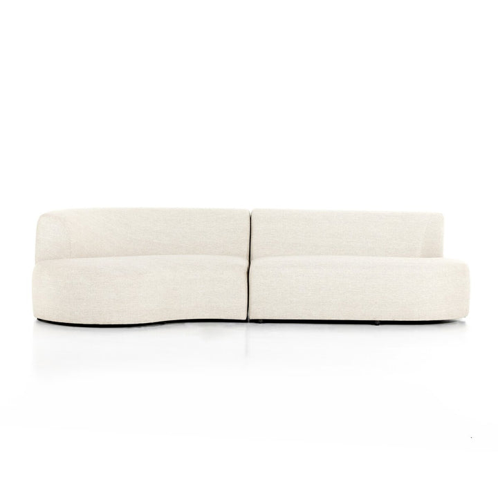 Pearl Outdoor 2-Piece Sectional - Left Arm Facing - Faye Sand