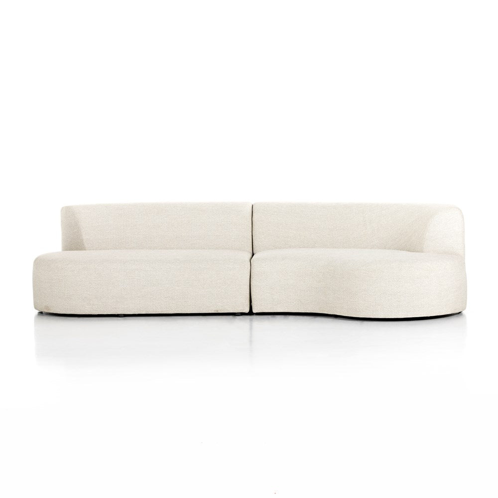 Opal Outdoor 2-Pc Sectional-Four Hands-FH-230044-004-Outdoor SectionalsCurved-12-France and Son