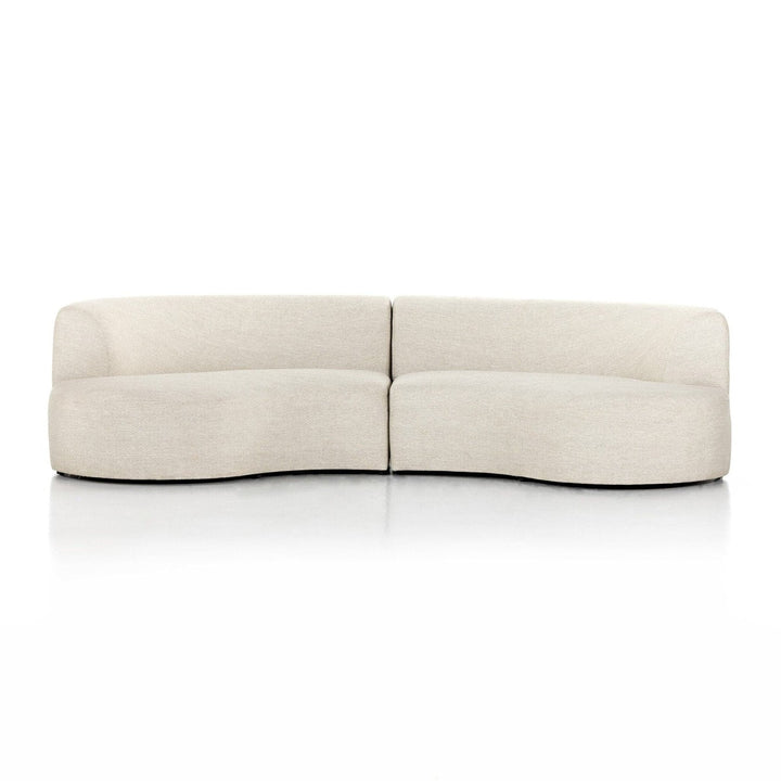 Onyx Outdoor 2-Piece Sectional - Faye Sand