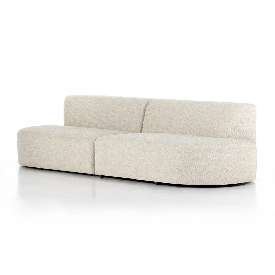 Onyx Outdoor 2-Piece Sectional - Faye Sand