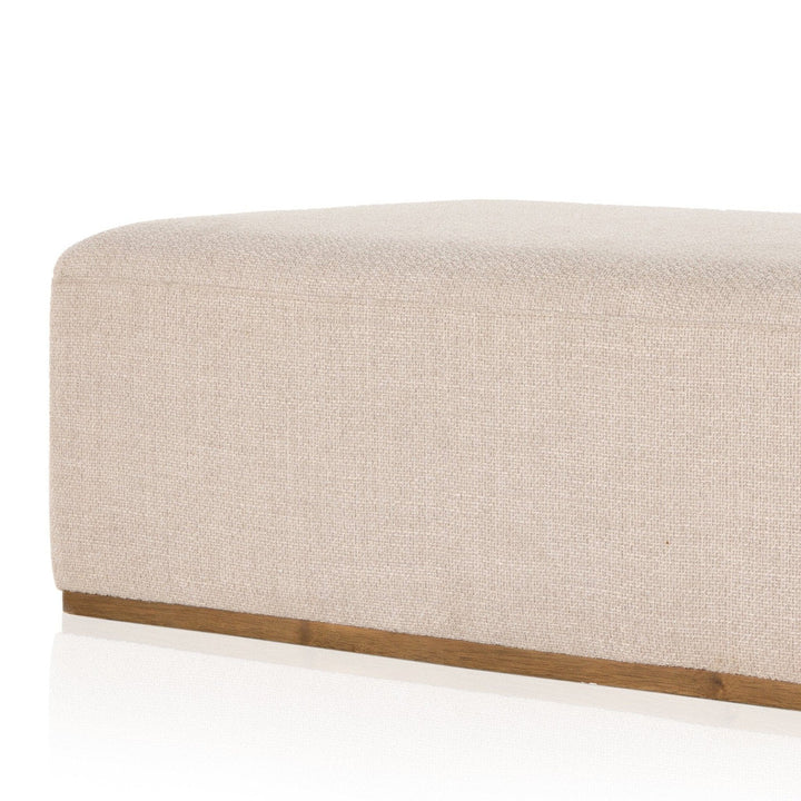 Clyde Ottoman - Gibson Taupe