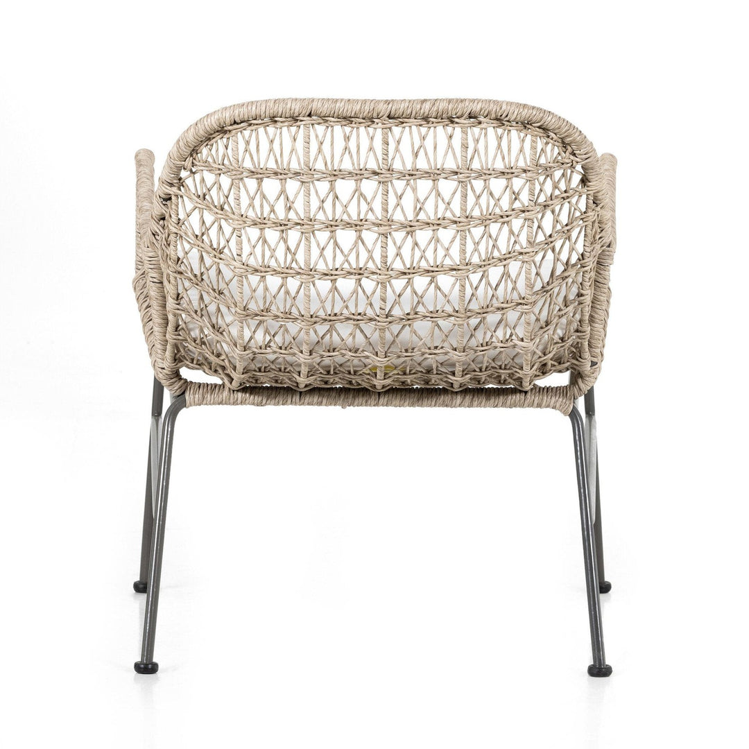 Sierra Outdoor Woven Club Chair - Stinson White