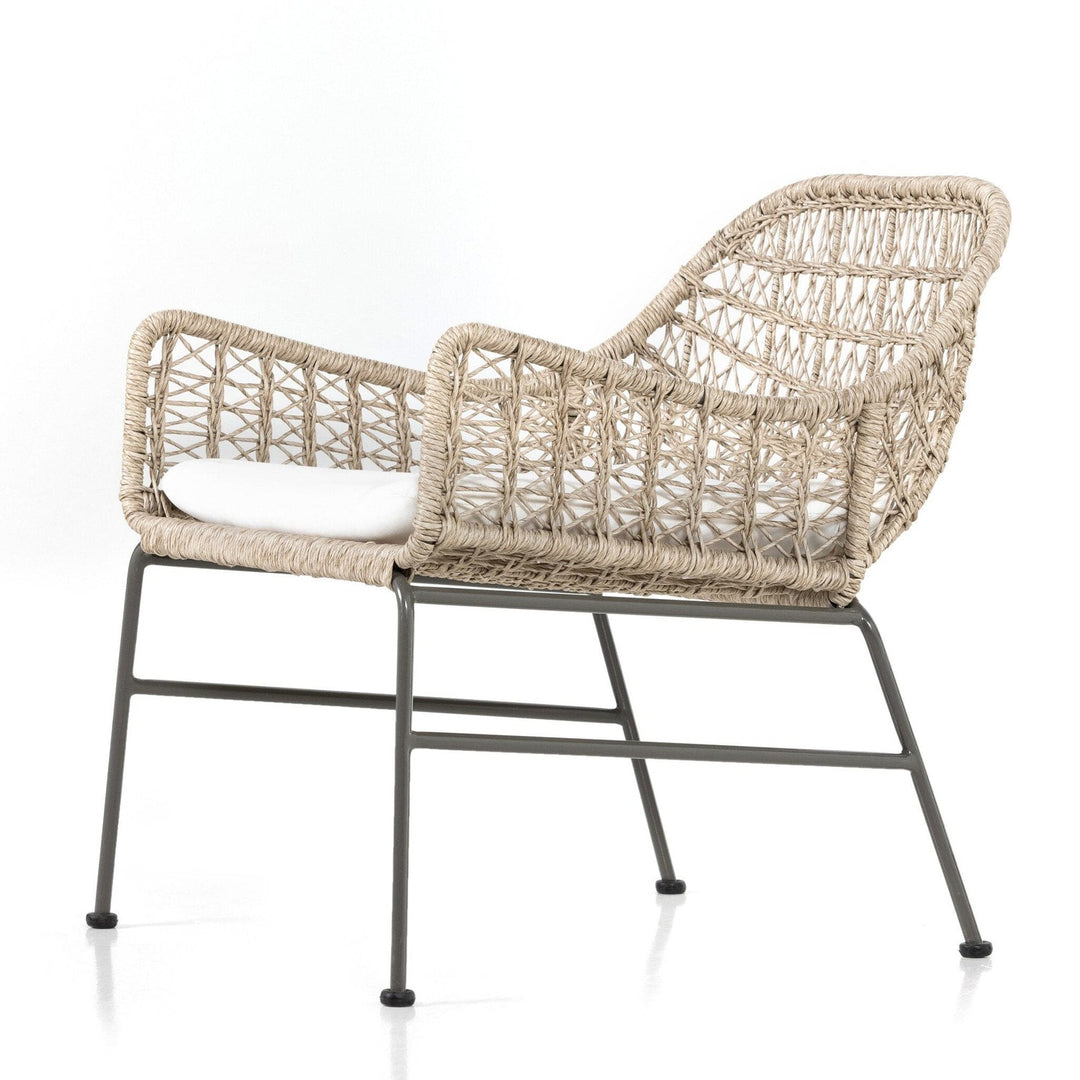 Sierra Outdoor Woven Club Chair - Stinson White