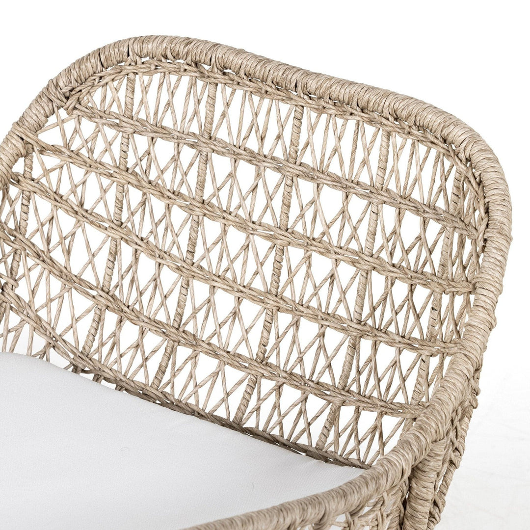 Sierra Outdoor Woven Club Chair - Stinson White