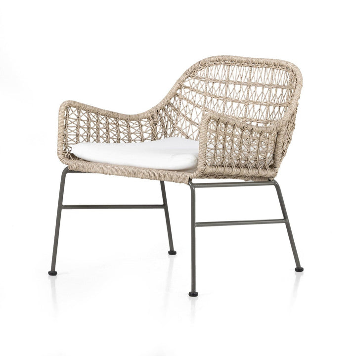 Sierra Outdoor Woven Club Chair - Stinson White