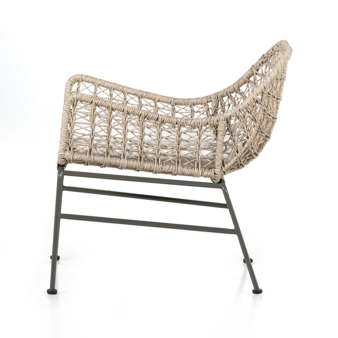 Sierra Outdoor Woven Club Chair - Stinson White